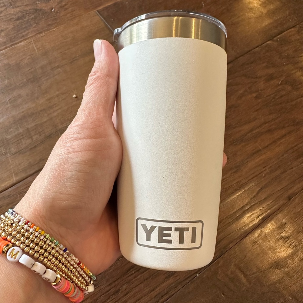 Yeti White Tumbler